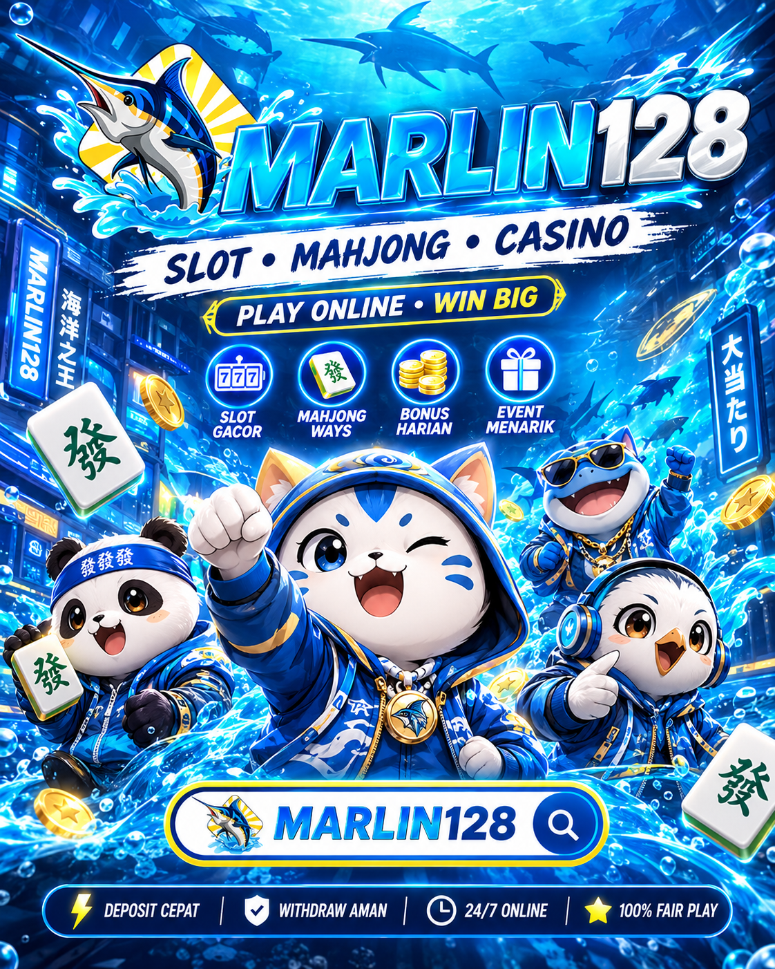MARLIN128 # Play Online Now And Big Win